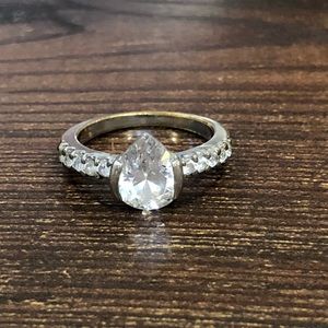 Fake engagement ring